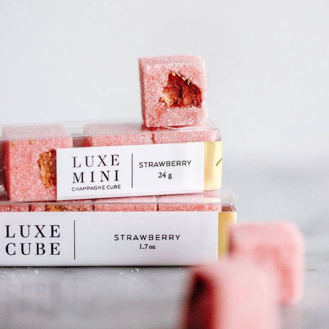 Strawberry Luxe Sugar Cubes